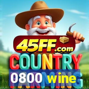 0800 wine
